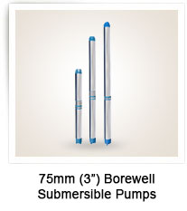 75mm 3 inch Borewell Submersible Pumps
